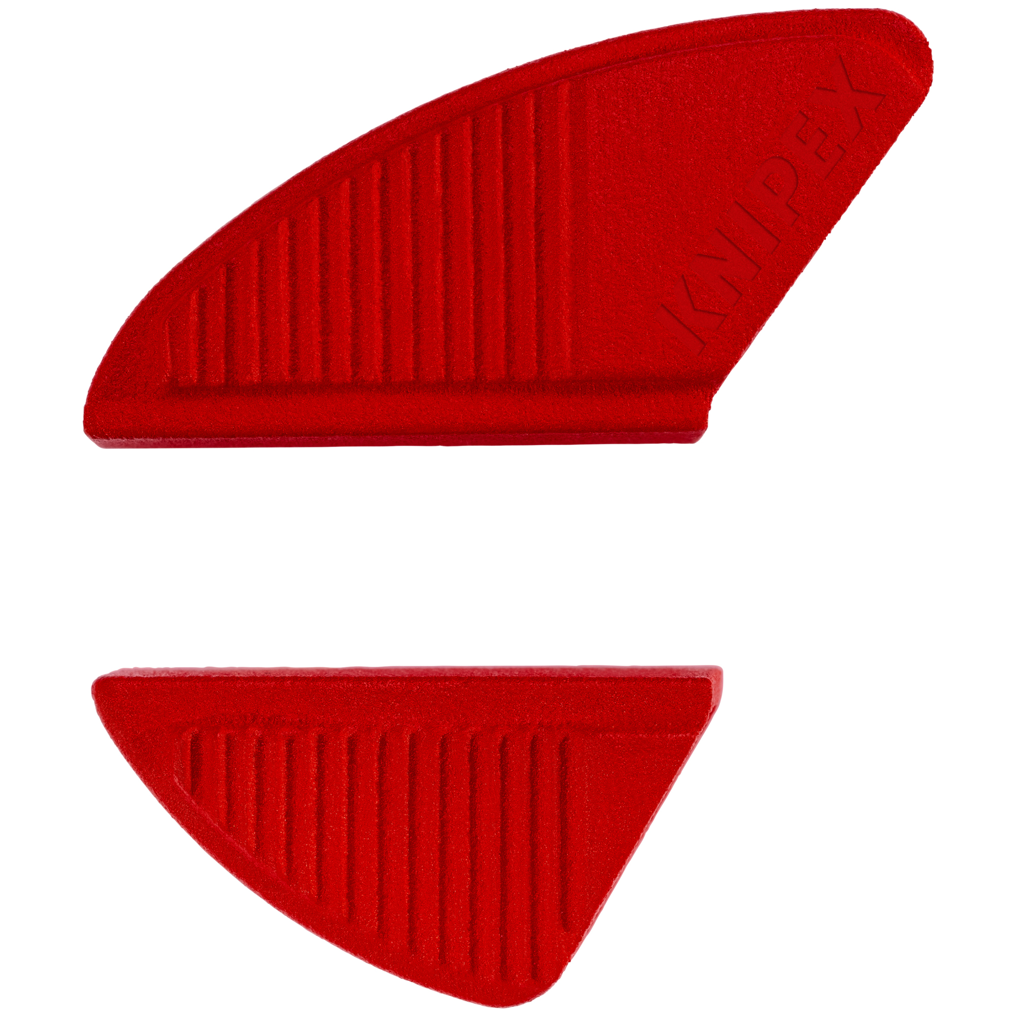 KNIPEX Jaw Protectors for 12in. Pliers Wrench - Plastic, 3 Pairs, Non-Marring, Model# 86 09 300 V01